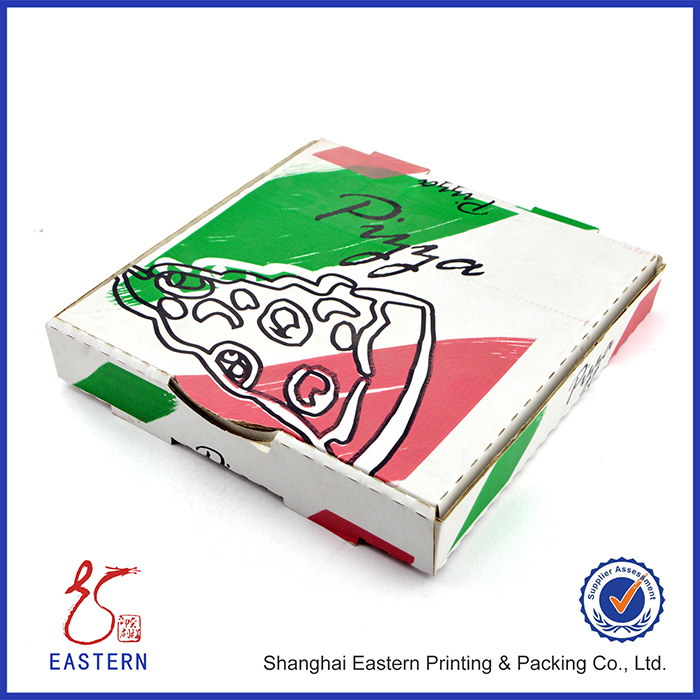 Pizza盒子瓦楞纸盒彩印